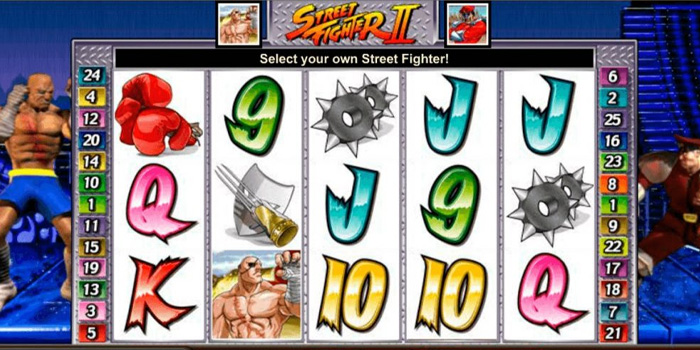 Popularitas Slot Street Fighter II