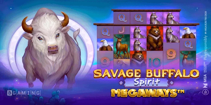 Savage Buffalo Spirit Megaways - Petualangan Alam Liar yang Misterius